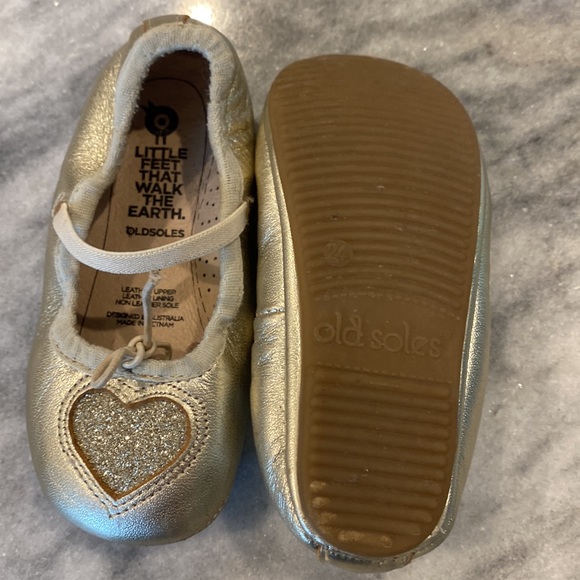 Old Soles Toddler ballet style shoes - Picture 2 of 3